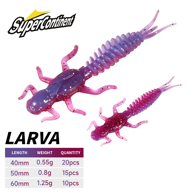 Fishing Lure Swimbait - 2019New Reach Soft Lures เหยื่อพลาสติกอ่อน Larva