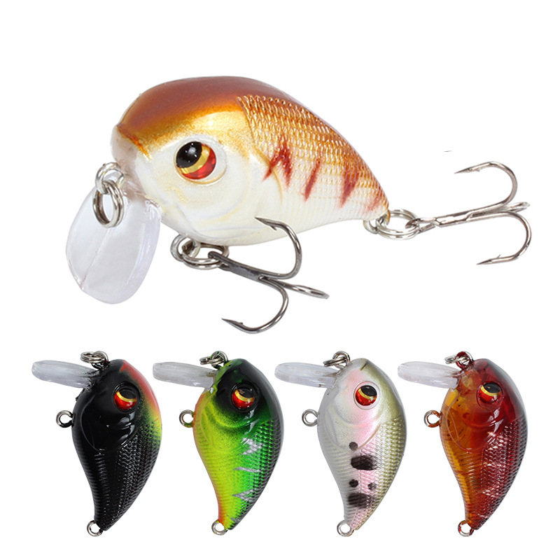Fishing Lure Topwater - 1Pcs Floating Crank เหยื่อตกปลา Wobblers 4.5Cm
