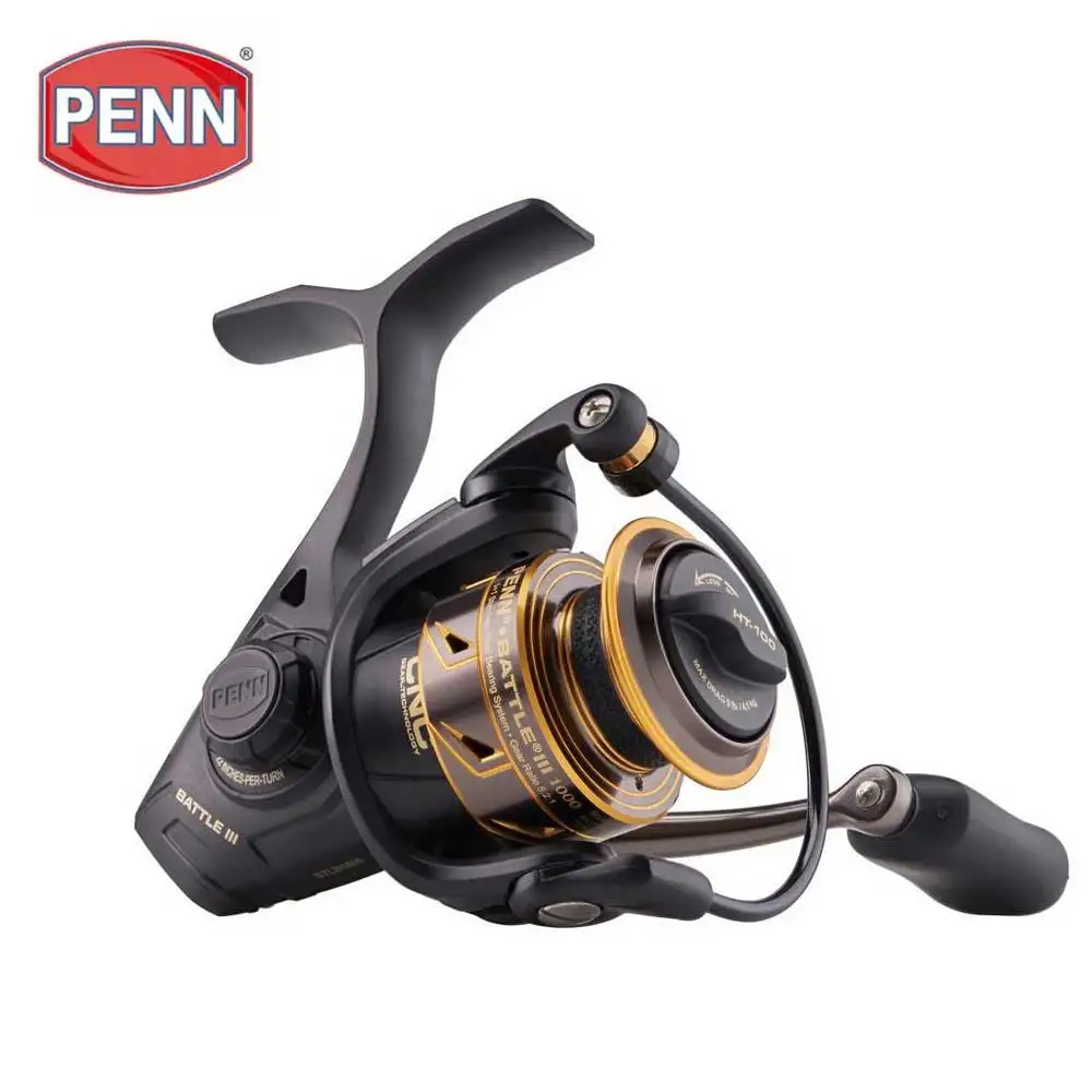 Penn Reel Fierce - รอกตกปลาเพนน์แบทเทิล III 3000 8000ของแท้จากสหรัฐอเมริการอกหมุนสำหรับเรือน้ำเค็มพร้อมรอกหมุนเบสทำจากโลหะทั้งตัวเครื่อง