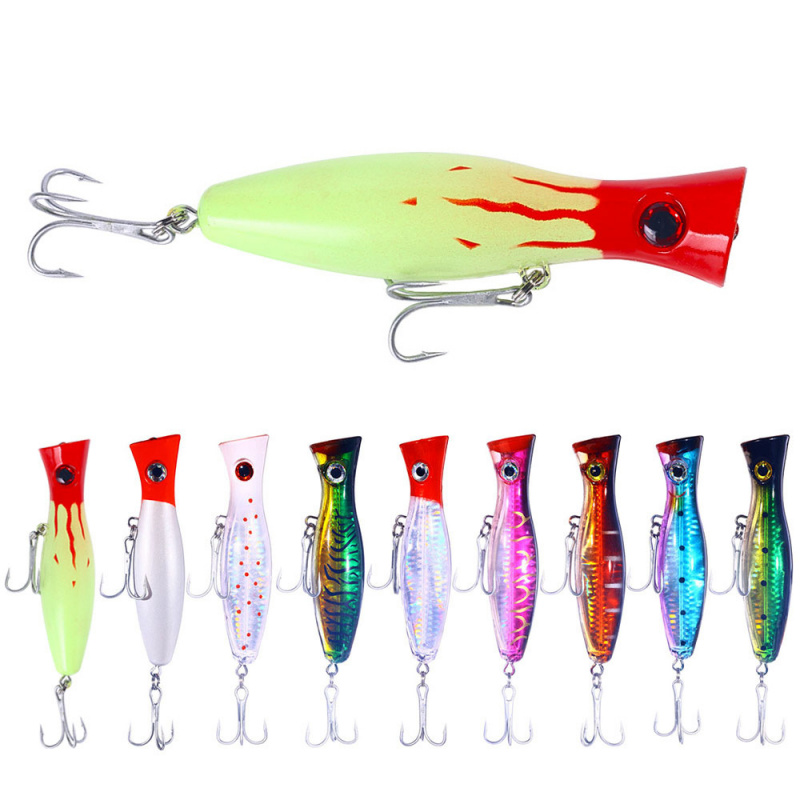 Fishing Lure Topwater - เหยื่อตกปลาปลอมแบบคลาน ขนาด 13 ซม. น้ำหนัก 43