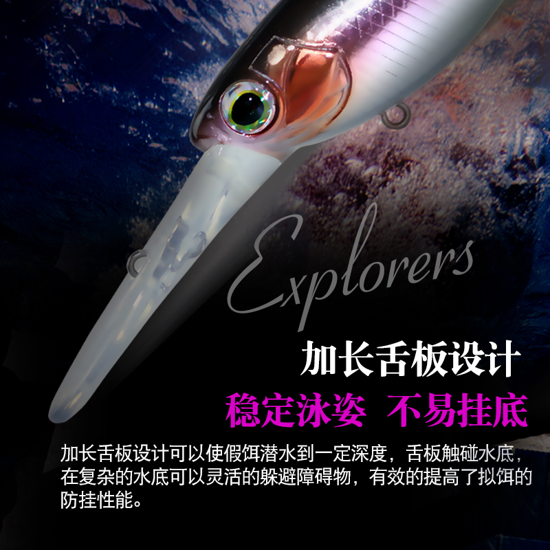 เหยื่อปลาซิวยึด6g 10g เหยื่อล่ - Fishing Lure Jerkbait บทวิจารณ์และราคา