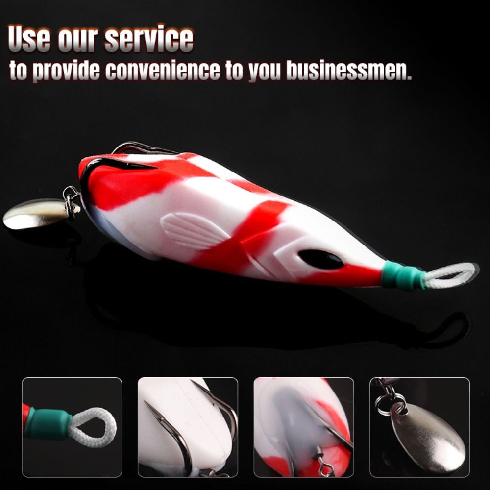 เหยื่อตกปลาแบบนิ่มรูปกบ 15 กรั - Fishing Lure Topwater บทวิจารณ์และราคา