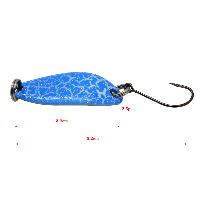 20 สี 3g โลหะตกปลาล่อช้อนเหยื่ - Fishing Lure Swimbait บทวิจารณ์และราคา