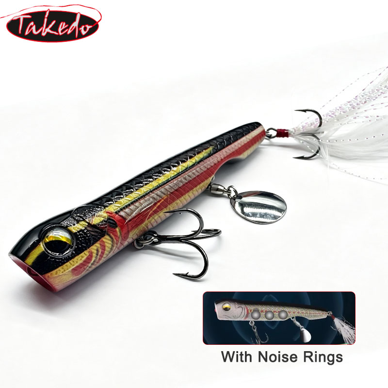 เหยื่อตกปลา TAKEDO 10G ท็อปวอเ - Fishing Lure Topwater บทวิจารณ์และราคา