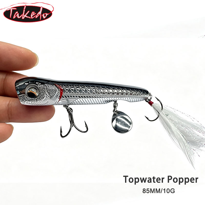 เหยื่อตกปลา TAKEDO 10G ท็อปวอเ - Fishing Lure Topwater บทวิจารณ์และราคา
