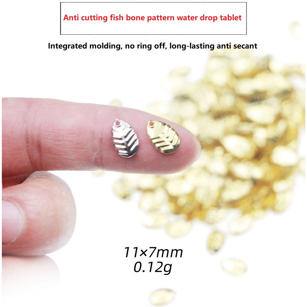 50 ชิ้น/ล็อต DIY ตกปลา Spinner - Fishing Lure Spinnerbait บทวิจารณ์และราคา