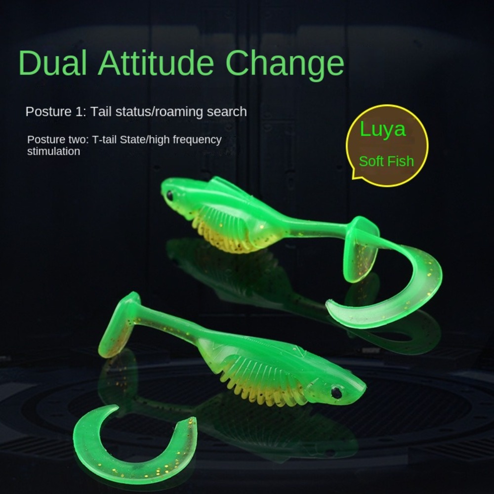 10PCS PVC ตกปลาเหยื่ออ่อน 6.0c - Fishing Lure Topwater บทวิจารณ์และราคา