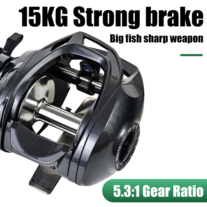 รอกตกปลาแบบตัวกว้าง ความจุสูง  - Kastking Reel Zephyr บทวิจารณ์และราคา