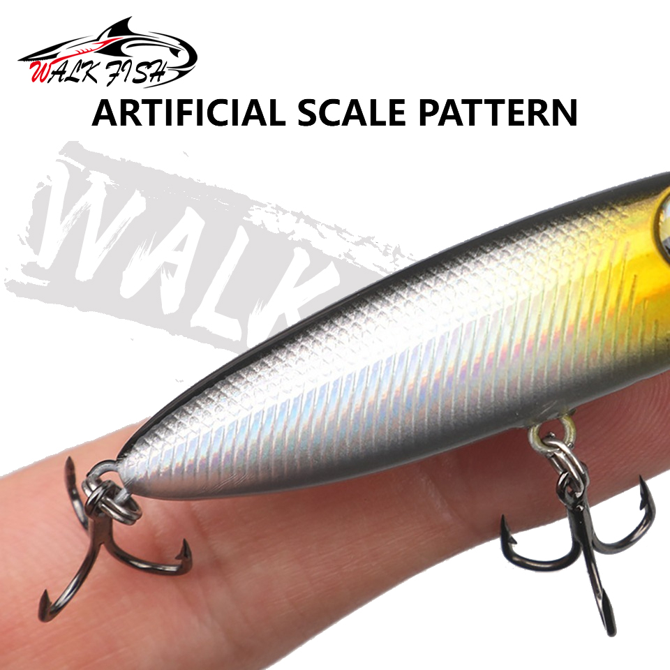 เหยื่อตกปลา WALK FISH 1 ชิ้น ข - Fishing Lure Topwater บทวิจารณ์และราคา