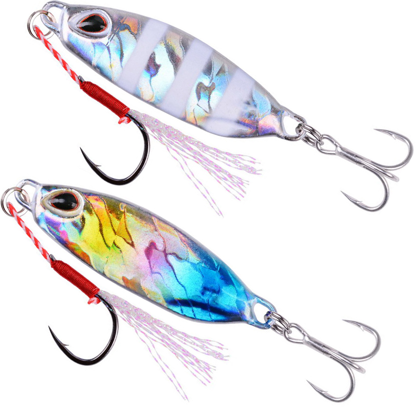 Jigs 10G 15G 20G 30G 40G ตกปลา - Fishing Lure Spinnerbait บทวิจารณ์และราคา