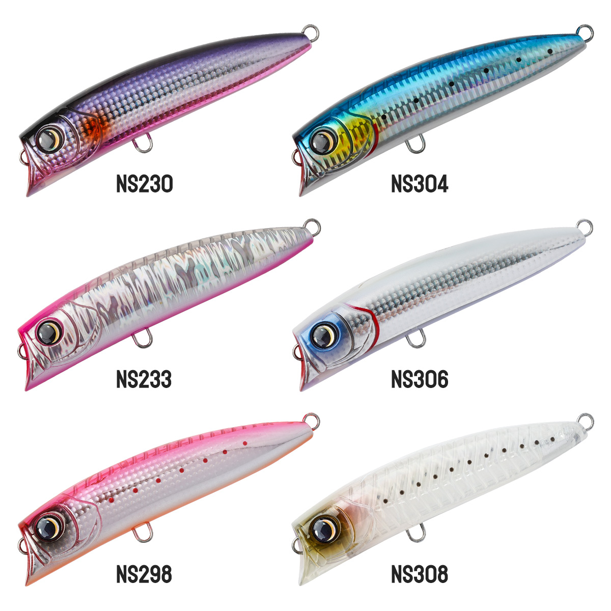 เหยื่อตกปลา Noeby Diving Poppe - Fishing Lure Popper บทวิจารณ์และราคา